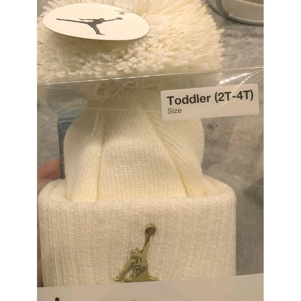 NWT Jordan Toddler Pom‎ Beanie, 2T-4T